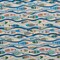 Upholstery Fabric - Blue Novelty Upholstery Fabric 54 Inches"